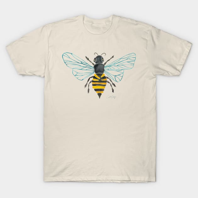 One Bee T-Shirt by CatCoq